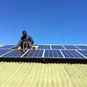 Mbeya aanleg zonnepanelen